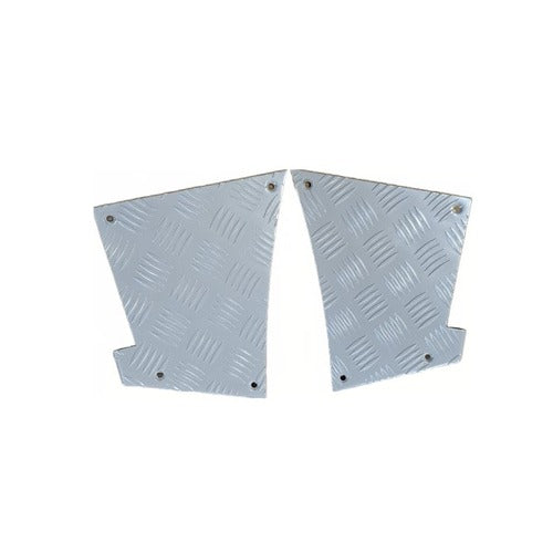 90 3Mm Satin Rear Corners (C/Sunk & S/S Fittings)  - DDS Metals - LRB105S