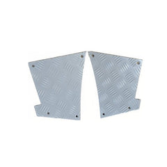 90 3Mm Satin Rear Corners (C/Sunk & S/S Fittings)  - DDS Metals - LRB105S