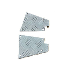 90 Satin Slim Line 3Mm Rear Corners (C/Sunk & S/S Fittings)  - DDS Metals - LRB106S