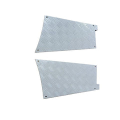 110 Satin Rear Corners 3Mm (C/Sunk & S/S Fittings)  - DDS Metals - LRB108S