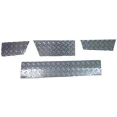 Discovery 1 Skirting Chequer Plate 3Mm Satin Finish - DDS Metals - LRD304S-3