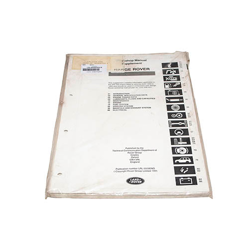L-MAN/SUP - Genuine Land Rover - LRL0009ENGLR