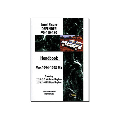 L-HANDBOOK-DEFE - BROOKLANDS - LRL0087ENG