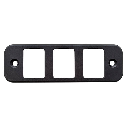 BLACK ALUMINIUM PANEL SWITCH - BRITPART - MTC2640A