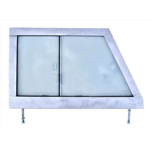 Glazed Galvanised For Land Rover Series  3 Door Top Left Hand (S) - DDS Metals - MTC5383G-GALV