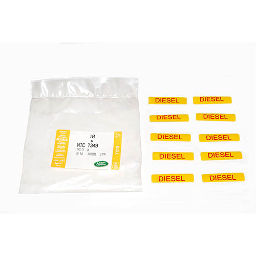 LABEL - LAND ROVER - NTC7349LR