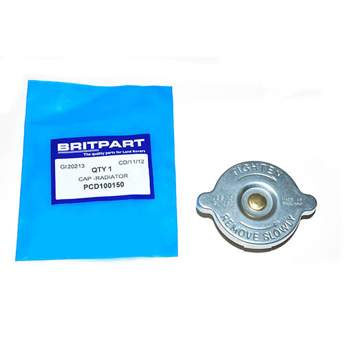 CAP -RADIATOR - BRITPART - PCD100150