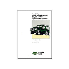 PARTS CAT OPT EQUIPMENT - BROOKLANDS - RTC9842CE