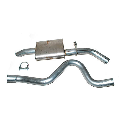 EXHAUST SILENCER & TAILPIPE - BRITPART - STC3718