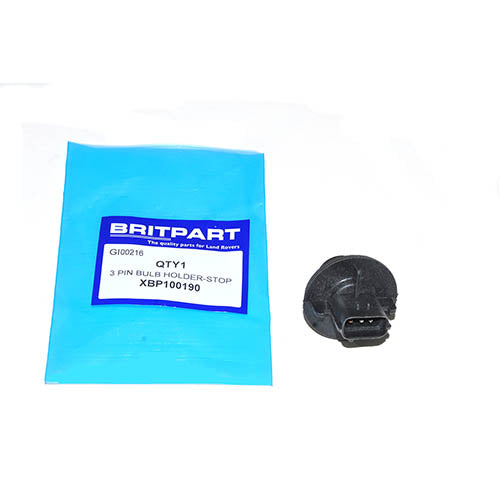 3 PIN BULB HOLDER-STOP - BRITPART - XBP100190