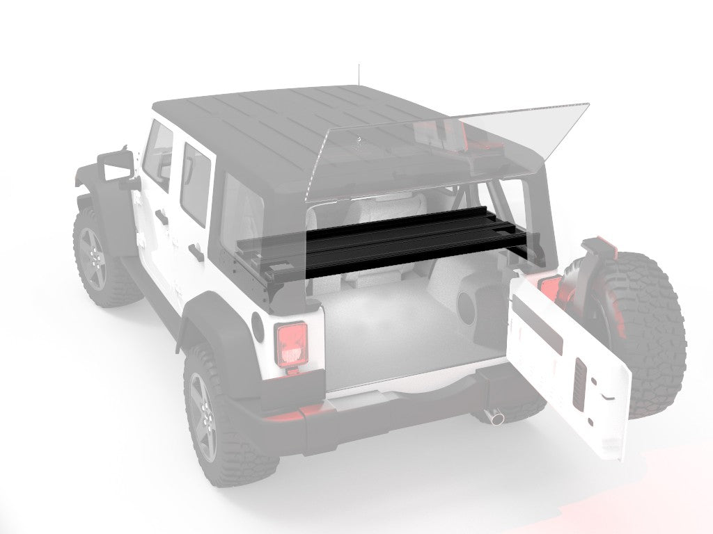 Jeep Wrangler JKU 4-Door Cargo Storage Interior Rack - Front Runner - VACC021