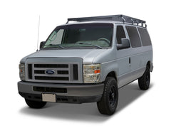 Ford E150/E250/E350 Regular Cab (1992-2014) Slimline II Roof Rack Kit  - Front Runner - KRFE010T