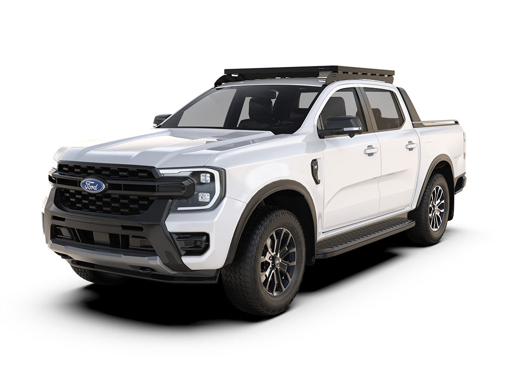 Ford Ranger T6.2 Double Cab (2022-Current) Slimline II Roof Rack Kit / Low Profile - Front Runner - KRFR020T