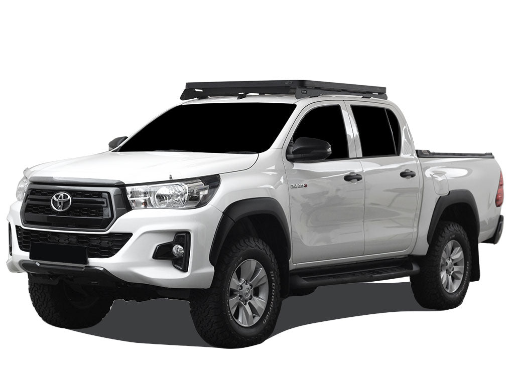 Toyota Hilux Revo DC (2016-2021) Slimline II Roof Rack Kit / Low Profile - Front Runner - KRTH012T