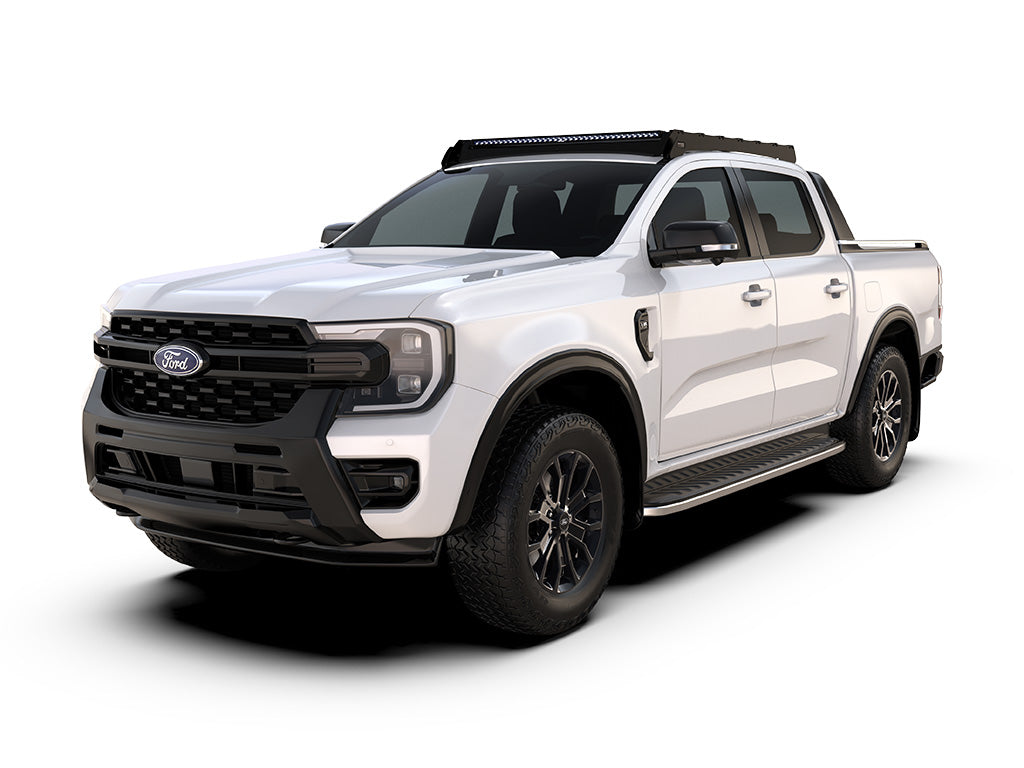 Ford Ranger T6.2 Wildtrak/Raptor Double Cab (2022-Current) Slimsport Roof Rack Kit / Lightbar Ready - Front Runner - KSFR008T