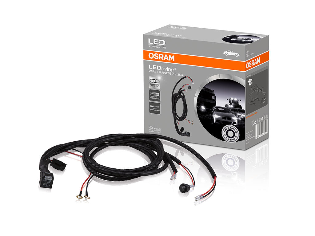 LED Light Bar Wire Harness AX 2LS - Osram - LIGH201