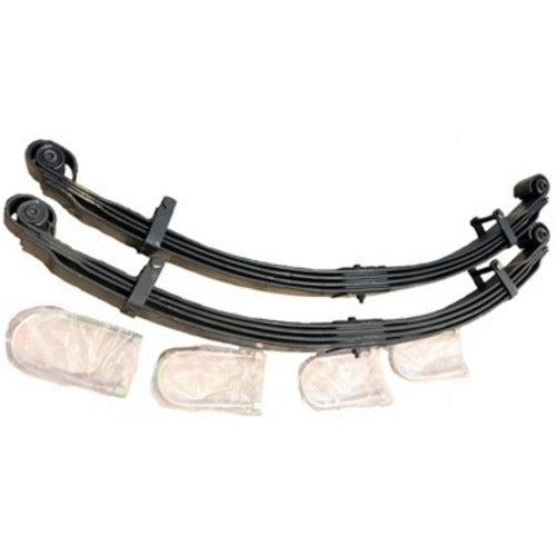 Rear Lwb Parabolic Spring Kit C/W Bushes (2 Springs 4 U Bolts) - DDS Metals - LR003KIT / DA2782