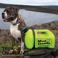 Mud Daddy Jojo - 5L Portable Mud Washing Device for Dogs, Hikers, Bikes More! - MD-JOJO