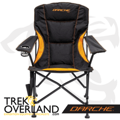 380 Camping Chair (Black & Orange) - Darche - T050801405