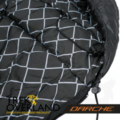 Cold Mountain -12°C 1100 (Dual) - Black / Orange - Sleeping Bag - Darche - T050801616