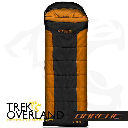 Cold Mountain 0°C 900 (Dual) - Black / Orange - Sleeping Bag - Darche - T050801618