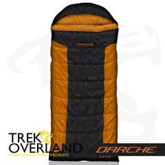 Cold Mountain 0°C 1100 (Dual) - Black / Orange - Sleeping Bag - Darche - T050801619