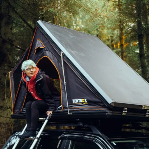 Tentbox Cargo Aluminium Hard Shell Roof Tent - TentBox